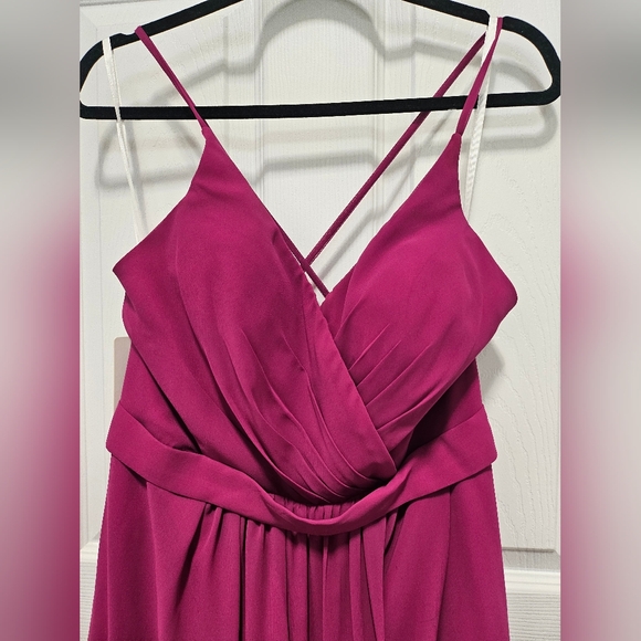 Tulle & Chantilly Pink Formal Gown - Picture 2 of 10